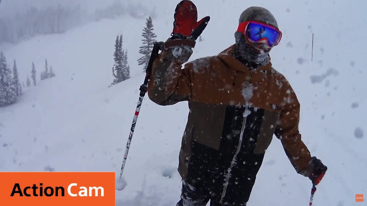 Action Cam Hayden Price Powder Skiing At Alta Sony Gopro Times