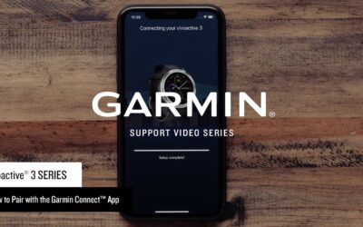 Support: Pairing a vívoactive® 3 Series Watch with the Garmin Connect™ App