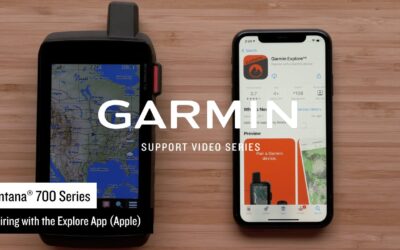 Support: Pairing a Montana® 700 Series Device with the Garmin Explore™ App (Apple®)