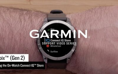 Support: Using the On-Watch Connect IQ™ Store on an epix™ Gen 2