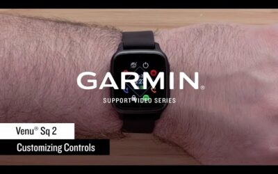 Support: Customizing Controls on the Venu® Sq 2