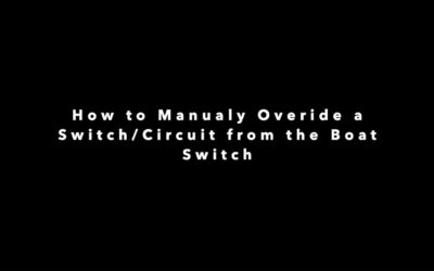 Garmin Marine Webinar: Boat Switch — Overriding a Switch