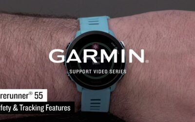 Support: Safety & Tracking Features on the Forerunner® 55