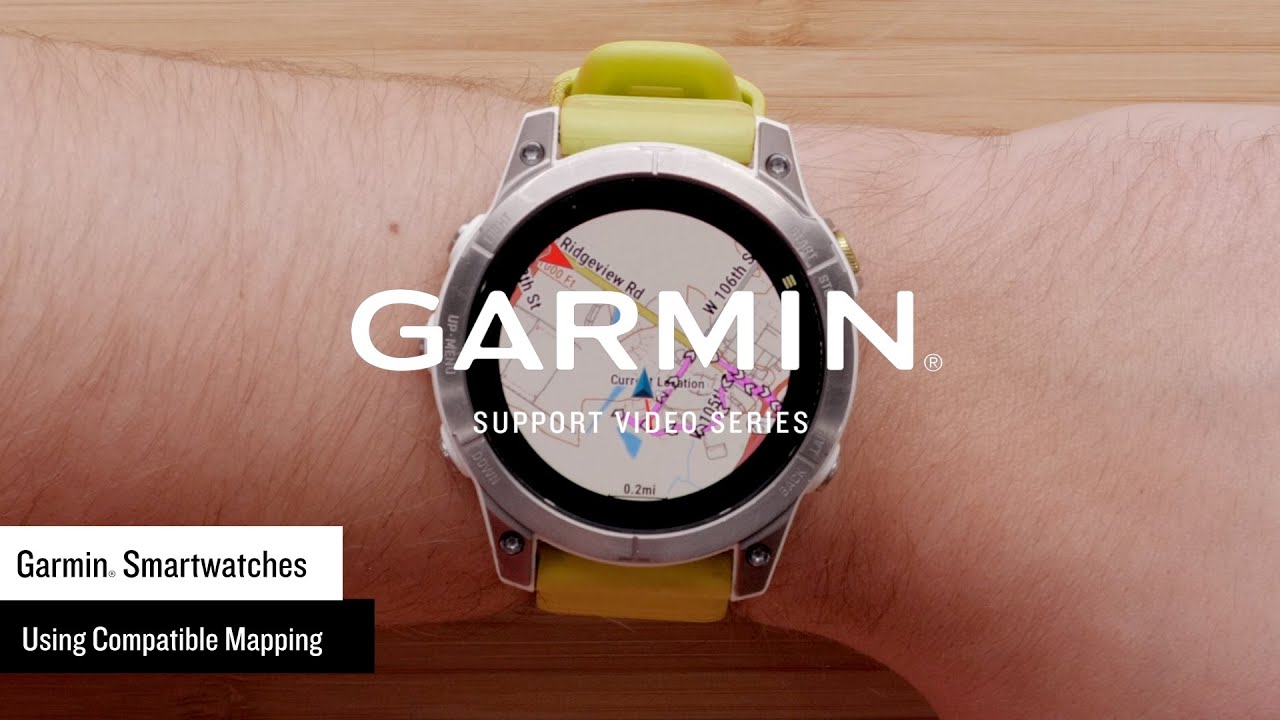 Garmin Support Using Maps On A Garmin Smartwatch Gopro Times