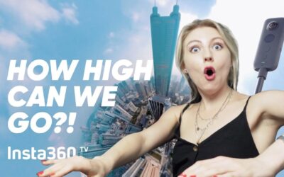 How high can Insta360 ONE X go?