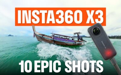 10 Easy Insta360 X3 Shots For A Travel Vlog Video In Thailand + Insta360 App Editing Tutorial