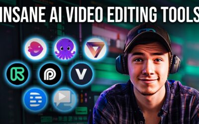 10 INSANE AI Tools Every Video Editor Should USE!