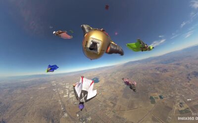 Insta360 ONE X – Wingsuit Formation