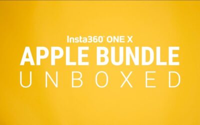 Insta360 ONE X – Apple Bundle Unboxing