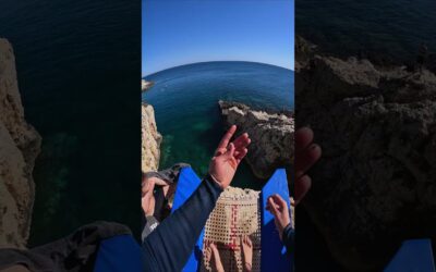 GoPro | Cliff Diving from a Trampoline 🎬 Osama Ali #Shorts #Dive