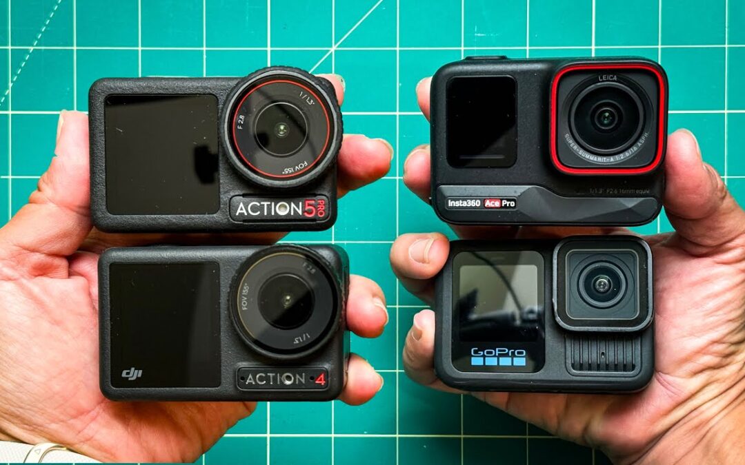 DJI Action 5 Pro vs GoPro Hero 13 vs Insta360 Ace Pro – Best Action Camera for Vlogging?