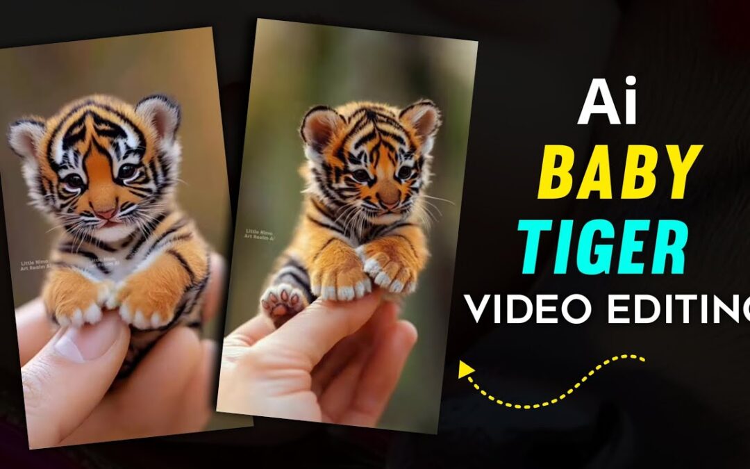 Baby Tiger Ai Video Editing | Instagram Viral Ai Reels Editing | Ai Animal Video Editing