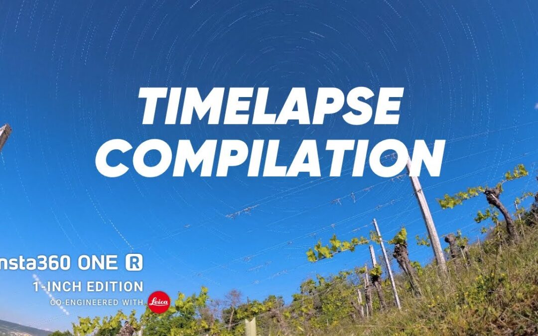 Sky Timelapse Compilation — Insta360 ONE R 1-Inch Edition Co-Engineered with Leica