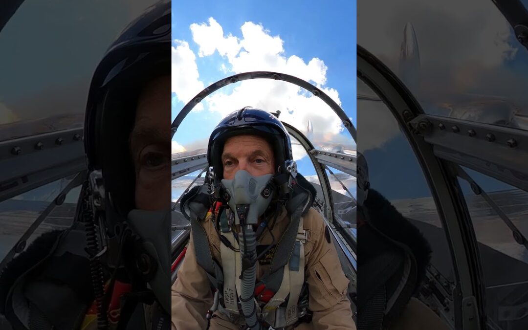 Cockpit POV of a P-38 Lightning 🎬 Raimund Riedmann #Shorts #Plane