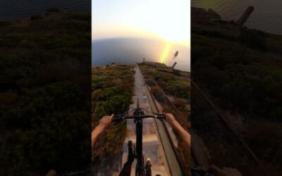 GoPro | High-Stakes Staircase Biking 🎬 Jonny Livorti #Shorts #MTB