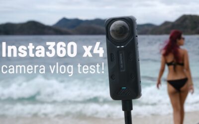 Insta360 X4 camera vlog test (8K 360 action camera WITH A SCREEN!)