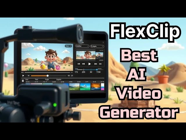 FlexClip: The best AI video generation and editing tool