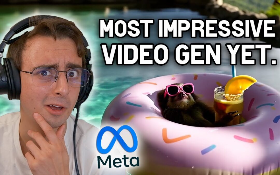 Meta Announces the “World’s Best” AI Video Generator. No Joke.