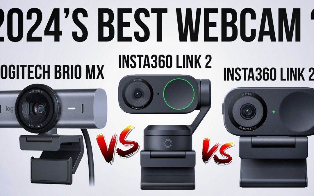 2024’s Best 4K Webcam? Logitech Brio MX vs Insta360 Link 2 vs Link 2C (In-Depth Comparison)