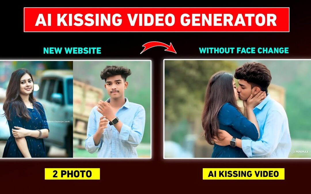 Ai kissing video generator | Kissing ai video editing | 2 photo se kissing video kaise banaye