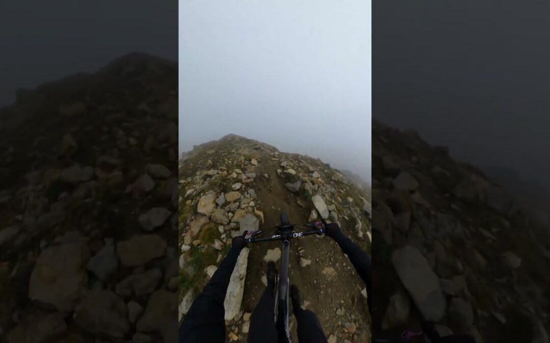 Downhill MTB through Dense Fog 🎬 Remy Metailler #Shorts #MTB