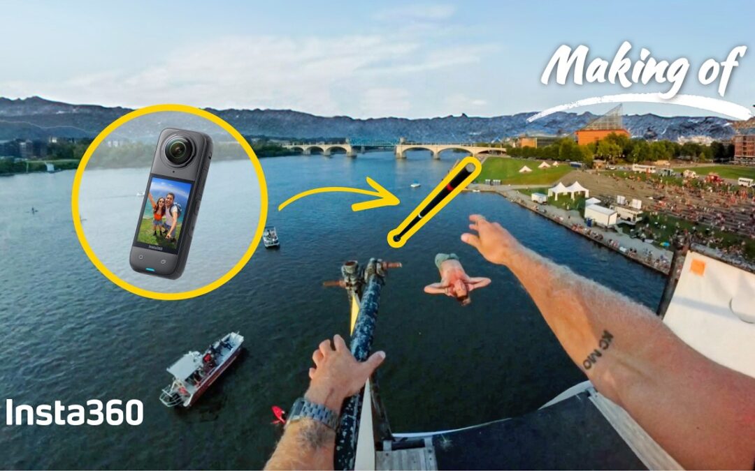 I threw my Insta360 cam off the edge… (Chattanooga River Games)