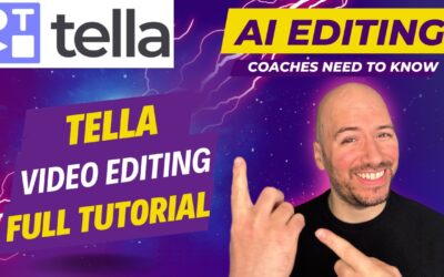 AI Video Editing for Coaches: Tella Full Tutorial 2025