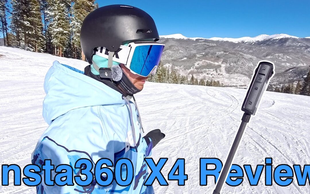 Insta360 x4 Review for Skiing and Snowboarding!