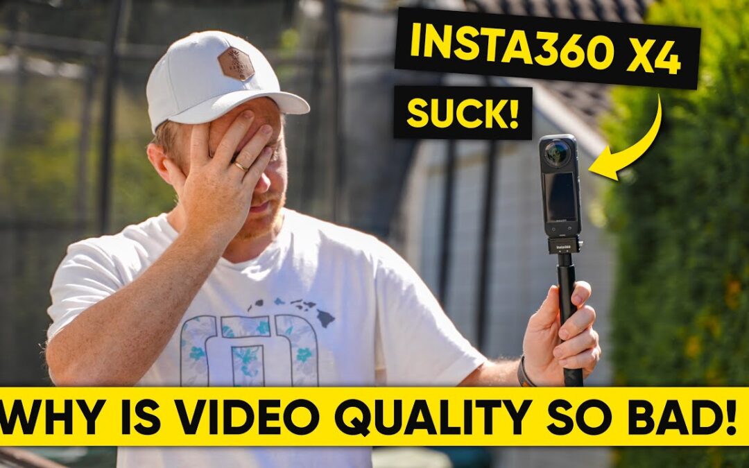 5 Reasons Your Insta360 X4 Videos LOOK BAD & How to Fix it in 2025!!