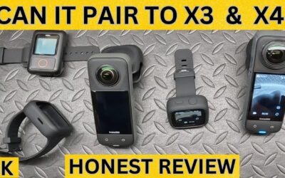 Insta 360 X4 GPS Preview Remote Pairing | Unboxing | X3 Connect Test