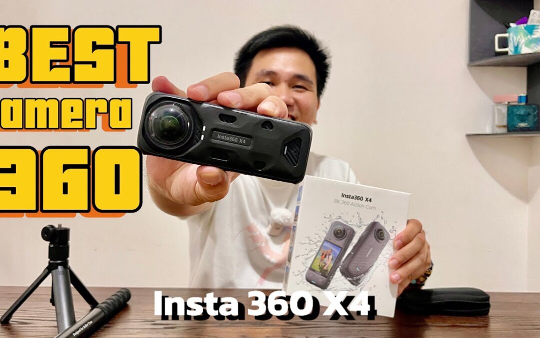 BEST CAMERA 360 OF 2024 | INSTA 360 X4 UNBOXING AND SAMPLE SHOTS