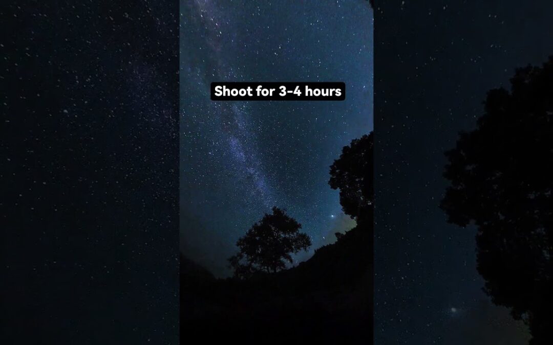 Shoot for the stars with #insta360 ✨Just wait for those results🌌#stars #videography #travel #shorts