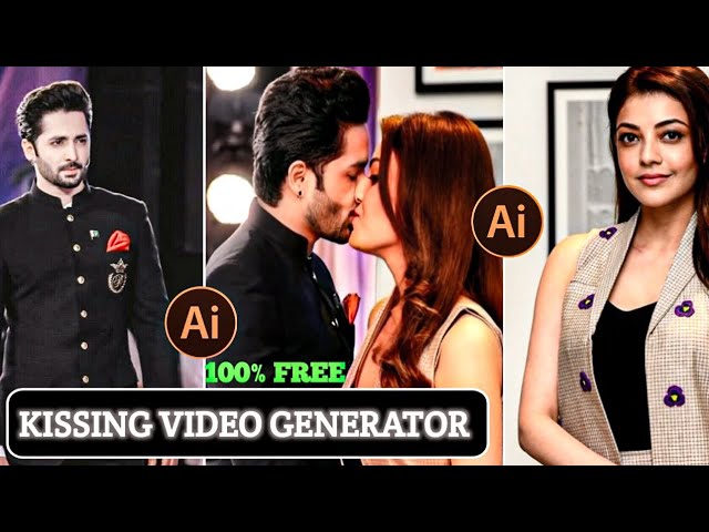 Trending Ai Kissing Video Editing|2 photo Se kissing video kaise banay|Ai kissing Video Generator