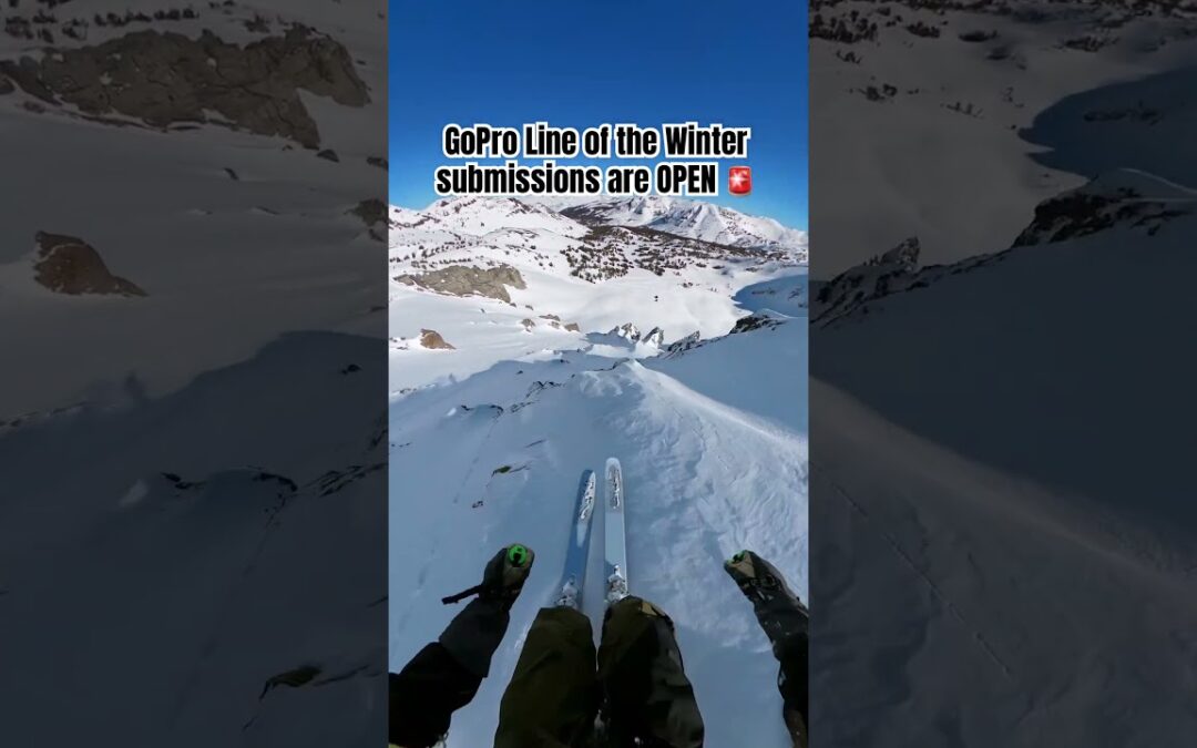 $120,000 Are Up For Grabs: GoPro Line of the Winter 🎬 Josh Daiek #Shorts #GoProSnow