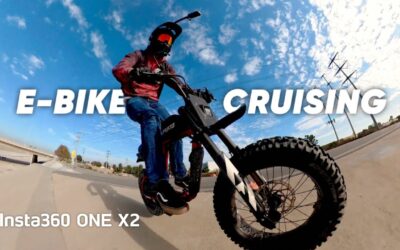 Slick trick session on SUPER73 electric bikes
